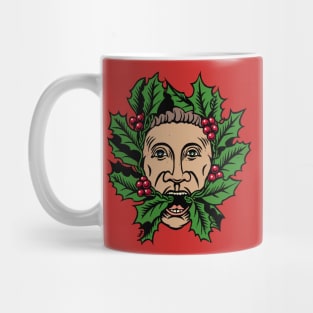 Christmas Green Man Mug